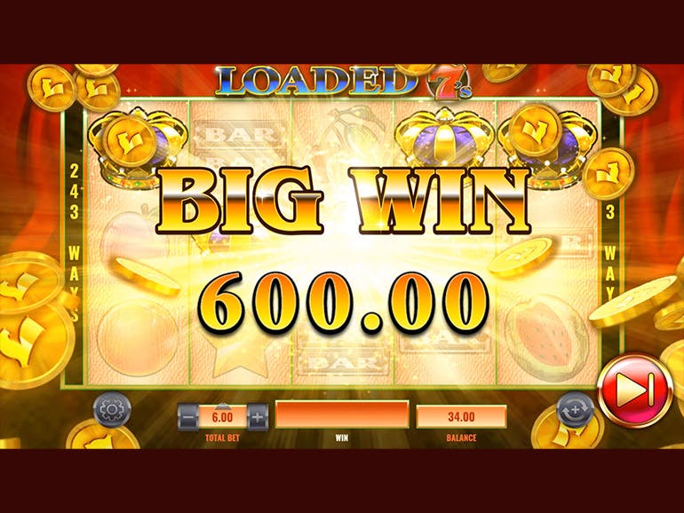 Loaded 7's Big Win