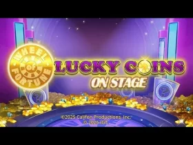 Wheel of Fortune Lucky Coins on Stage slot machine