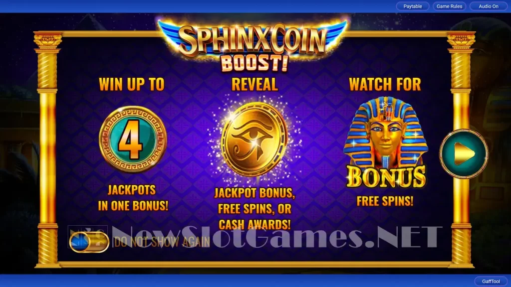 Sphinx Coin Boost Tabella dei Pagamenti